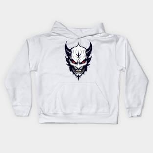 Demon Head Oni Kids Hoodie